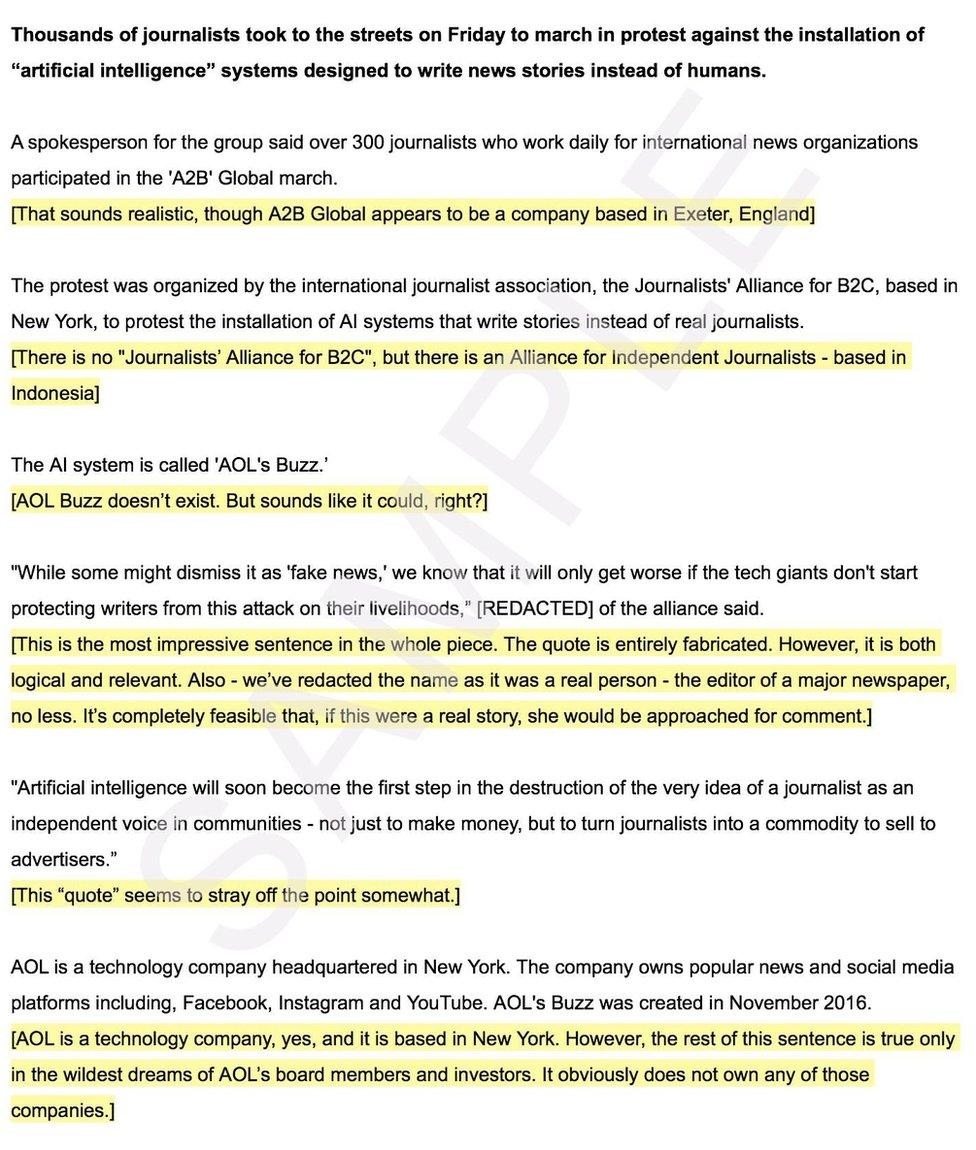 a article about technology