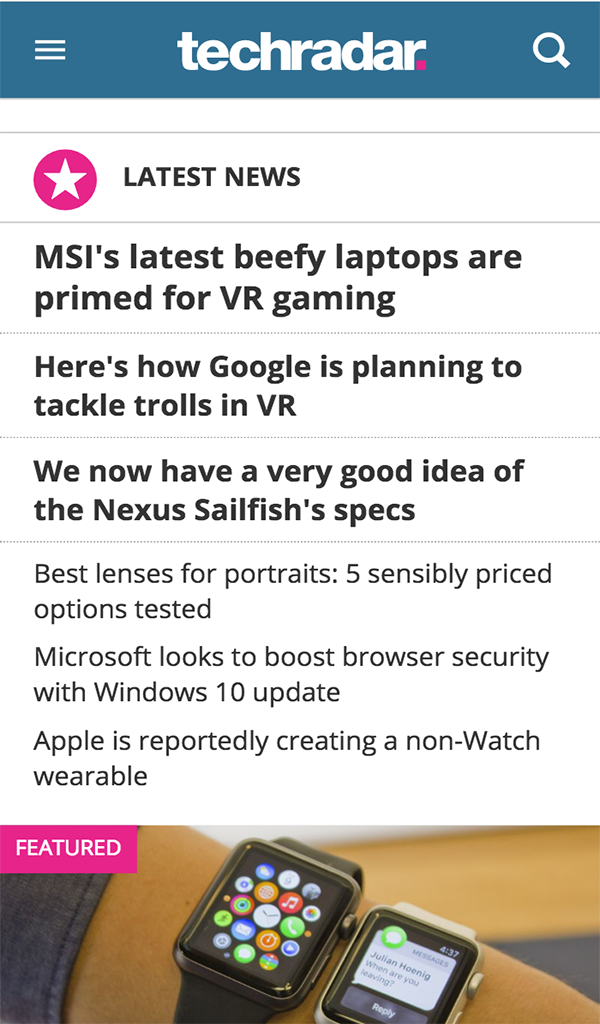 what's the latest technology news